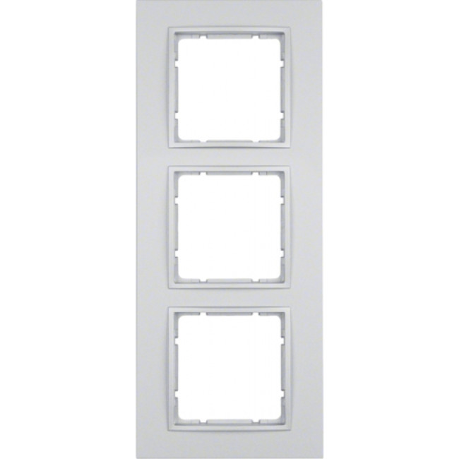 Πλαίσιο 3 Θέσεων Αλουμίνιο B.7 BERKER