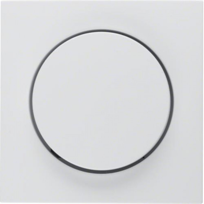 Μετώπη Περιστροφικού Dimmer Λευκό Ματ S.1/B.x BERKER