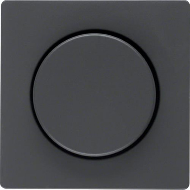Μετώπη Περιστροφικού Dimmer Ανθρακί Q.x BERKER