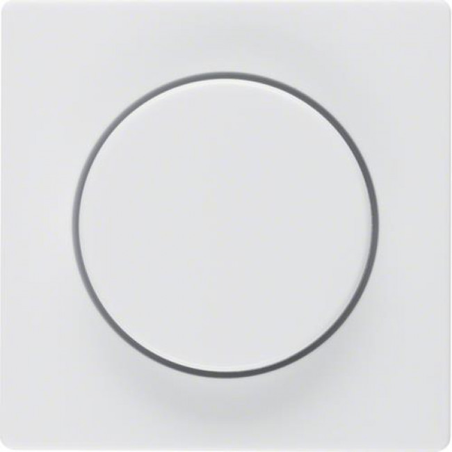 Μετώπη Περιστροφικού Dimmer Λευκό Q.x BERKER