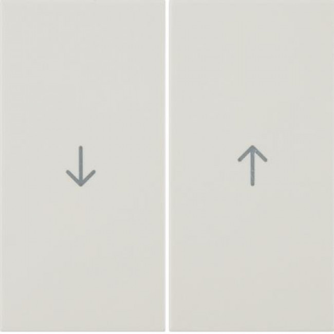 Μετώπη 2 Πλήκτρων Ρολών Κρέμ S.1/B.x BERKER