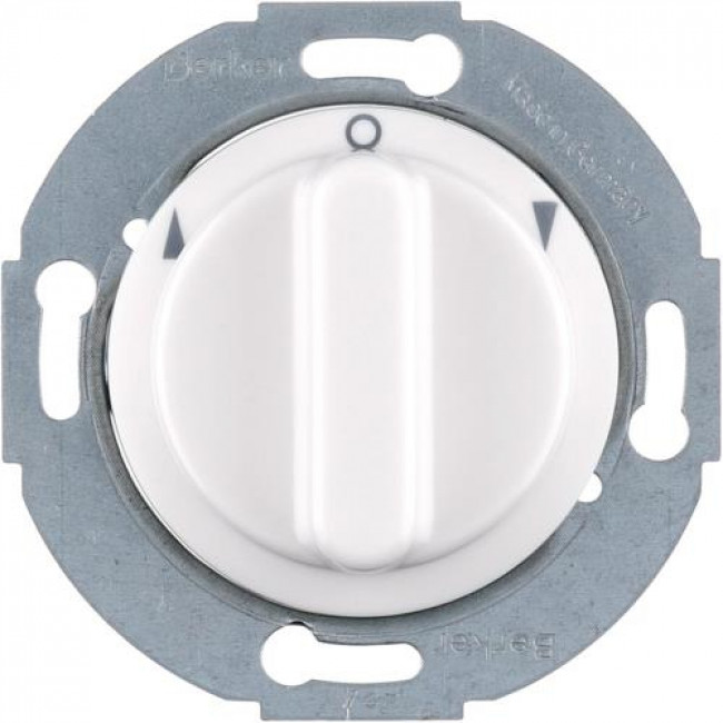 Διακόπτης Ρολών Περιστροφικός Λευκό 1930/Glas BERKER