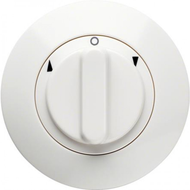 Διακόπτης Ρολών Περιστροφικός Λευκό 1930/Glas BERKER