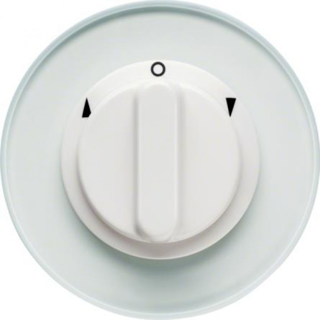 Διακόπτης Ρολών Περιστροφικός Λευκό 1930/Glas BERKER