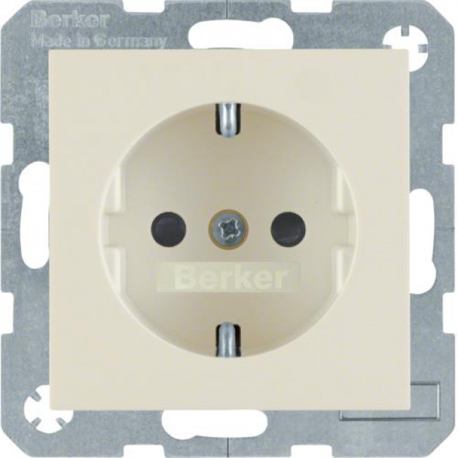 Πρίζα Σούκο Ασφαλείας Κρέμ S.1/B.x BERKER