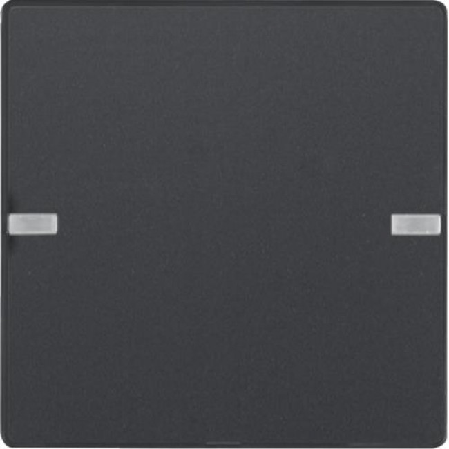 Μετώπη Bus Coupler KNX 1 Πλήκτρου Ανθρακί Q.x BERKER