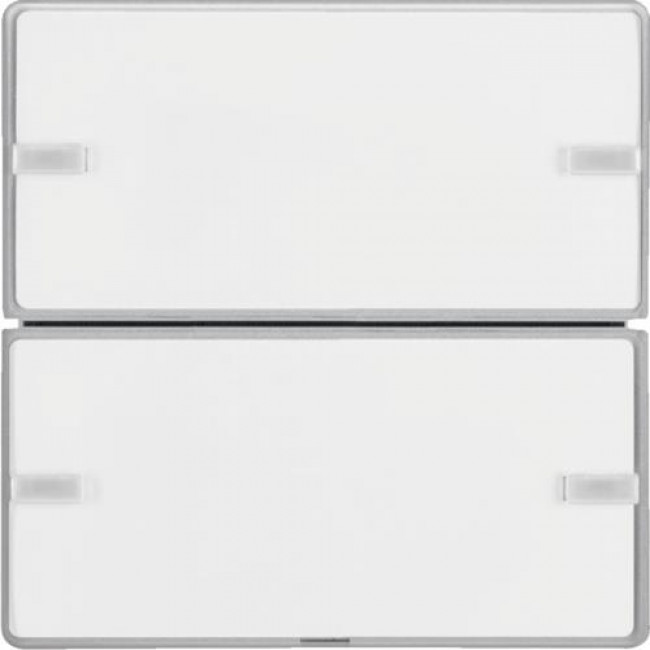 Μετώπη Bus Coupler KNX 2 Πλήκτρων Αλουμίνιο Q.x BERKER