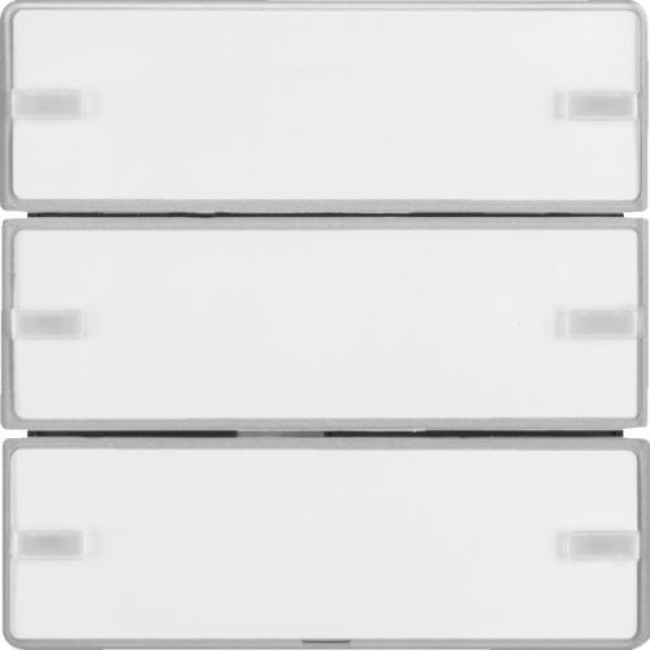 Μετώπη Bus Coupler KNX 3 Πλήκτρων Αλουμίνιο Q.x BERKER