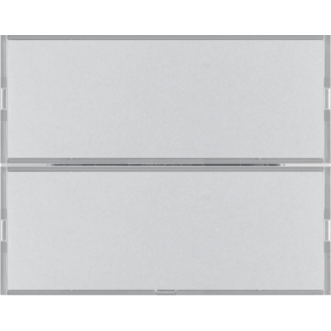 Μετώπη Bus Coupler KNX 2 Πλήκτρων Αλουμίνιο Κ.5 BERKER