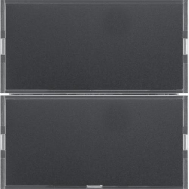 Μετώπη Bus Coupler KNX 2 Πλήκτρων Αλουμίνιο ή Ανθρακί S.1/B.x BERKER
