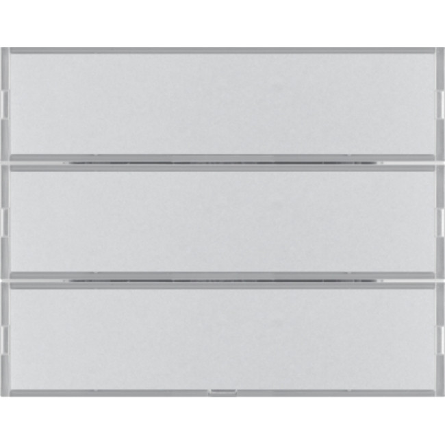 Μετώπη Bus Coupler KNX 3 Πλήκτρων Αλουμίνιο Κ.5 BERKER