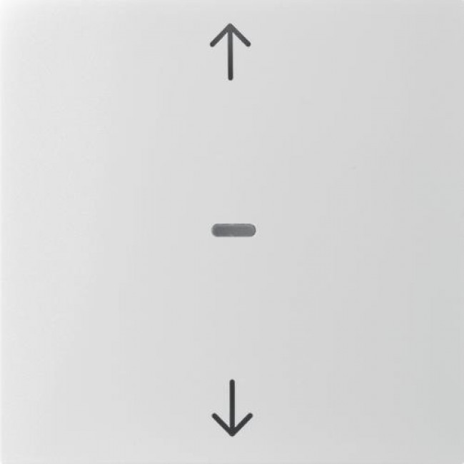 Μετώπη Μπουτόν KNX 1 Πλήκτρου Ρολών Κρέμ S.1/B.x BERKER