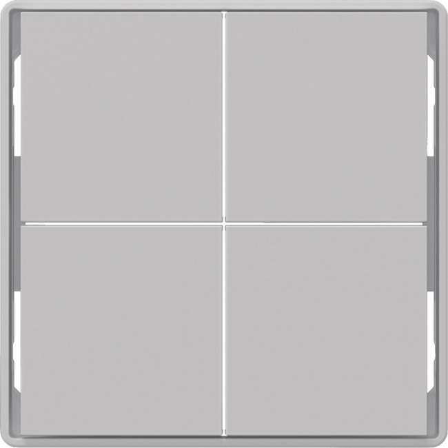 Μετώπη Bus Coupler KNX 2 Πλήκτρων Αλουμίνιο Q.x BERKER