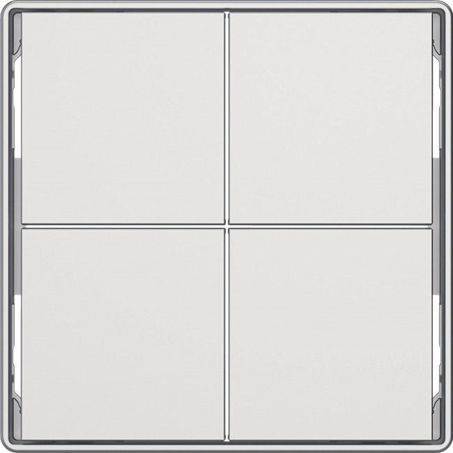 Μετώπη Bus Coupler KNX 2 Πλήκτρων Λευκό Q.x BERKER