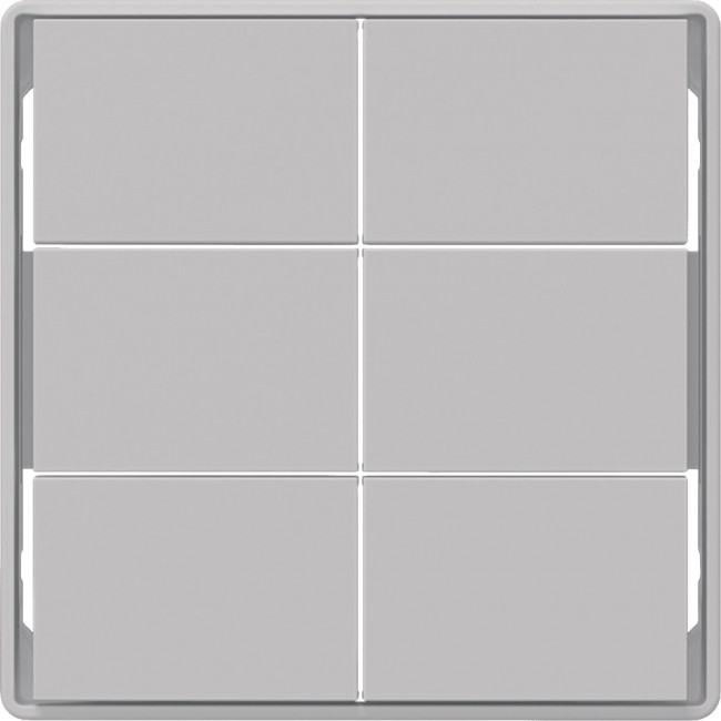 Μετώπη Bus Coupler KNX 3 Πλήκτρων Αλουμίνιο Q.x BERKER