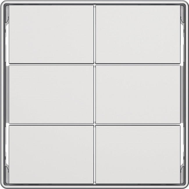 Μετώπη Bus Coupler KNX 3 Πλήκτρων Λευκό Q.x BERKER