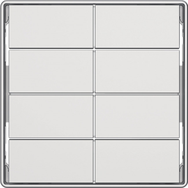 Μετώπη Bus Coupler KNX 4 Πλήκτρων Λευκό Q.x BERKER