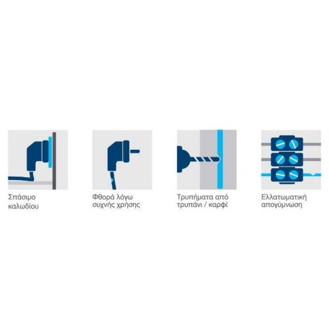 Αυτόματη Ασφάλεια 1Ρ+N B 25A 6kA Με Προστασία Τόξου ARC925D HAGER