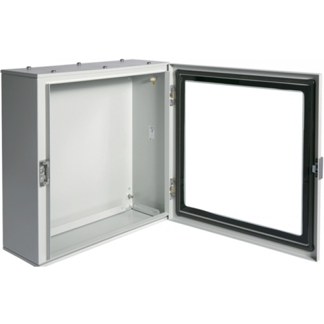 Ερμάριο Μεταλλικό 500x500x200mm IP65 Διάφανη Πόρτα FL163A HAGER