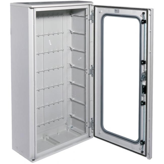 Ερμάριο Πολυεστερικό 850x850x300mm IP65 Διάφανη Πόρτα FL506B HAGER