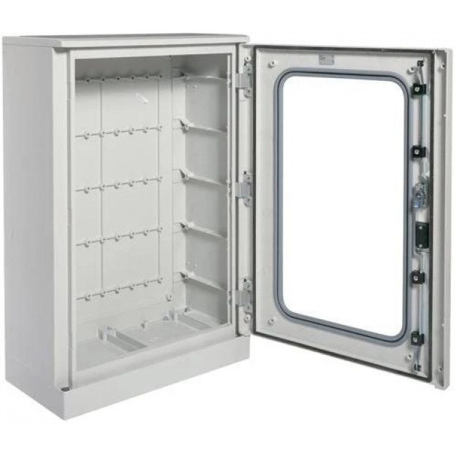 Ερμάριο Πολυεστερικό 600x600x300mm IP65 Διάφανη Πόρτα FL520B HAGER