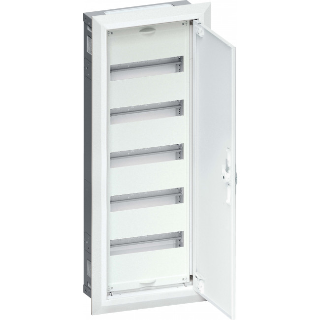 Πίνακας Χωνευτός Με 1 Στήλη 5 Σειρών 60 Στοιχείων Αδιάφανη Πόρτα FWU51S HAGER