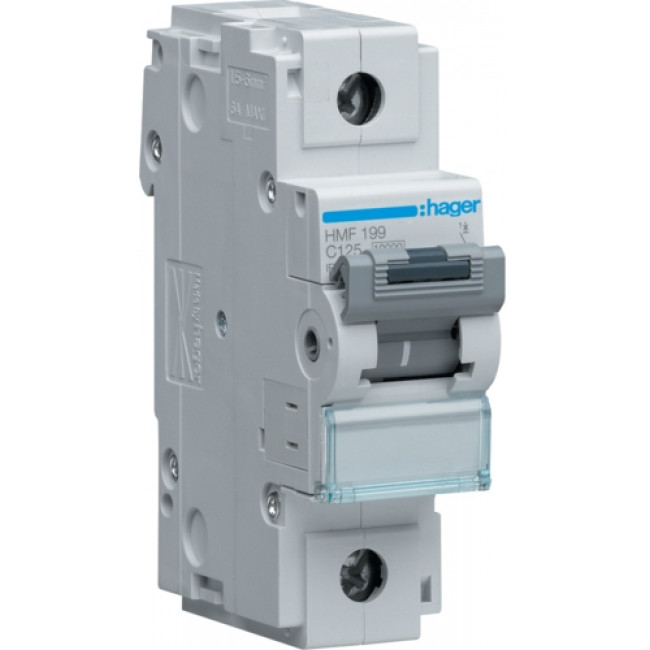 Αυτόματη Ασφάλεια 1P C 125A 10kA HMF199 HAGER