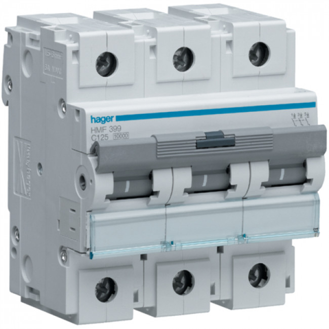 Αυτόματη Ασφάλεια 3P C 100A 10kA HMF390 HAGER