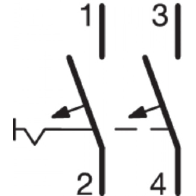 Αυτόματη Ασφάλεια 2P C 16A 50kA HMX216 HAGER