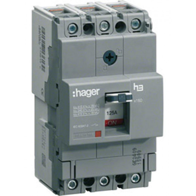 Αυτόματος Διακόπτης Ισχύος 3P 160A 40kA HNA160H HAGER