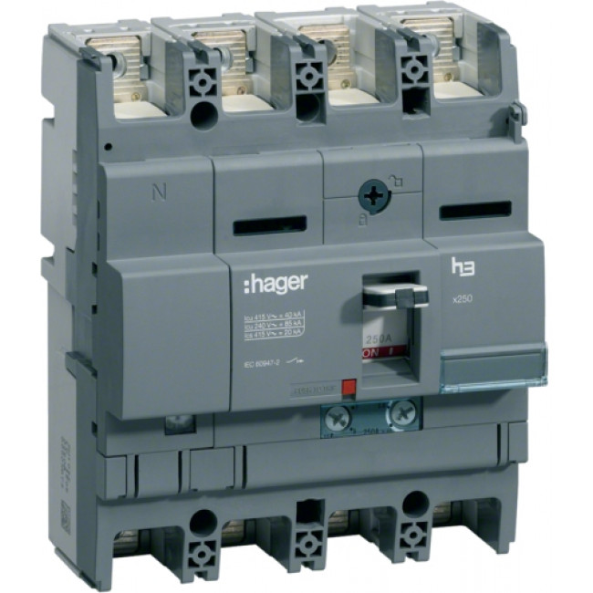 Αυτόματος Διακόπτης Ισχύος 4P 250A 40kA HNB251H HAGER