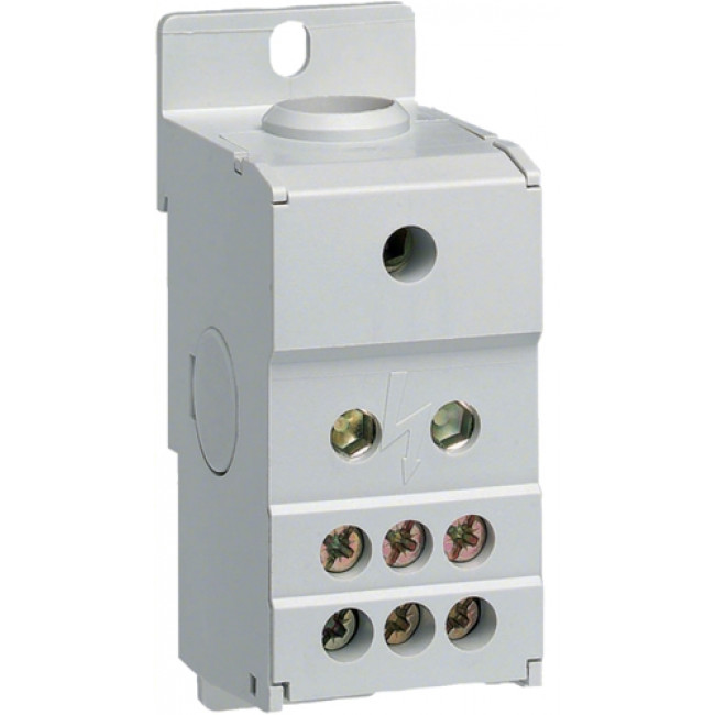 Μπλόκ Διανομής Ράγας 1P 160Α KJ02C HAGER