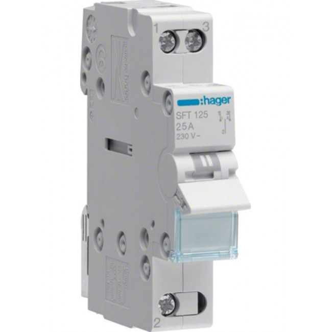 Διακόπτης Ράγας Μεταγωγικός 1P 40Α SFT140 HAGER