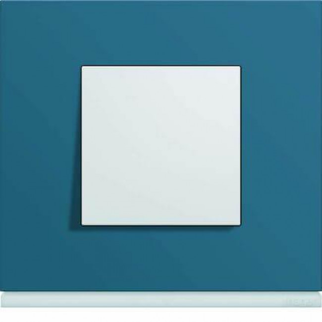 Μετώπη 1 Πλήκτρου 2 Στοιχείων Λευκό WXD000B HAGER