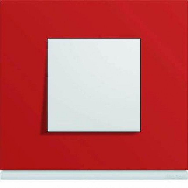 Μετώπη 1 Πλήκτρου 2 Στοιχείων Λευκό WXD000B HAGER