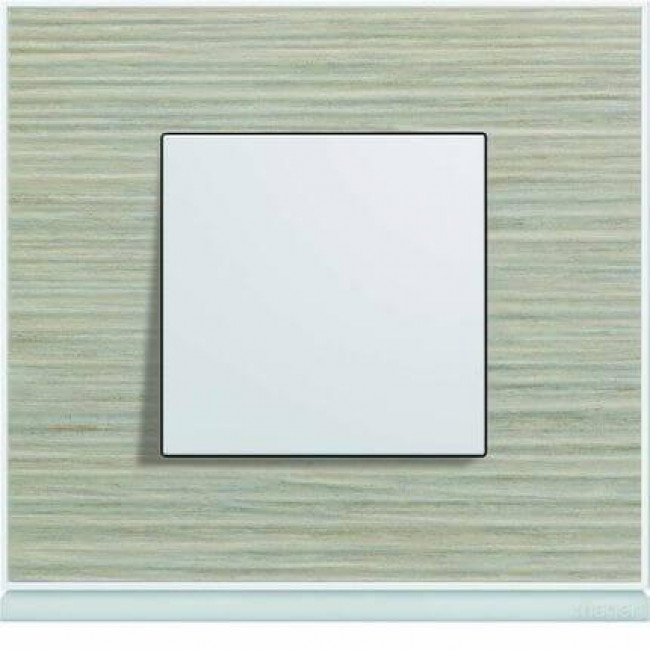 Μετώπη 1 Πλήκτρου 2 Στοιχείων Λευκό WXD000B HAGER