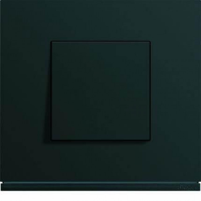 Μετώπη 1 Πλήκτρου 2 Στοιχείων Μαύρο WXD000N HAGER