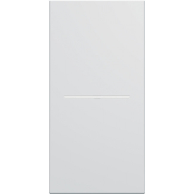 Μετώπη 1 Πλήκτρου 1 Στοιχείου Λευκό Φωτεινής Λειτουργίας WXD011B HAGER