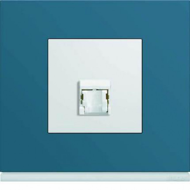 Μετώπη Πρίζας Δικτύου 2 Στοιχείων Λευκό WXD202B HAGER