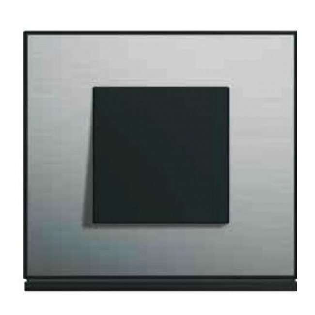 Μετώπη Πρίζας Δικτύου ή Ηχείου 1 Στοιχείου Με Θέση Επιγραφής Μαύρο WXD205N HAGER