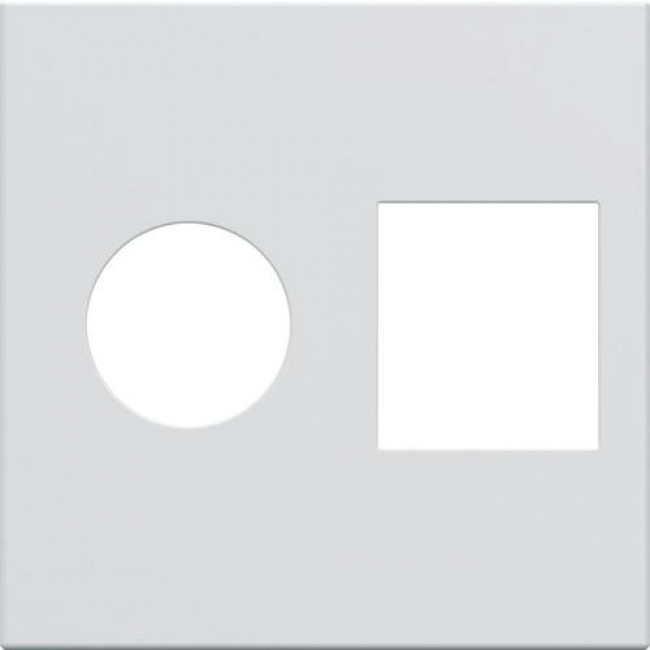 Μετώπη Πρίζας TV Και Δικτύου 2 Στοιχείων Λευκό WXD240B HAGER