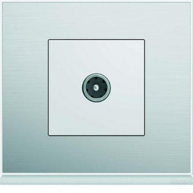 Μετώπη Πρίζας TV 2 Στοιχείων Λευκό WXD251B HAGER