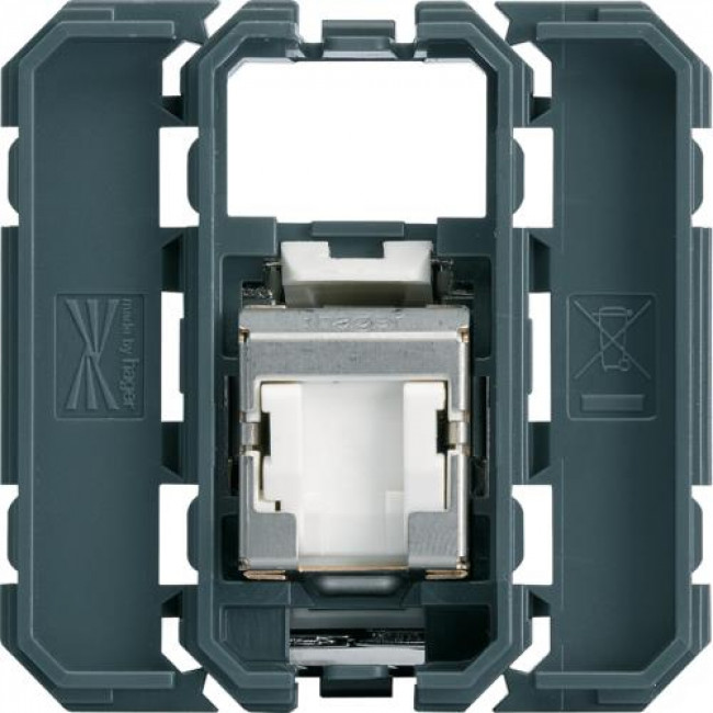 Μηχανισμός Πρίζας Δικτύου RJ45 Cat.6 STP 1 ή 2 Στοιχείων WXF226 HAGER
