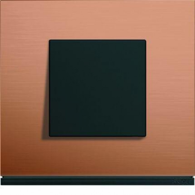 Κάλυμμα Κενής Θέσης 2 Στοιχείων Μαύρο WXF689N HAGER