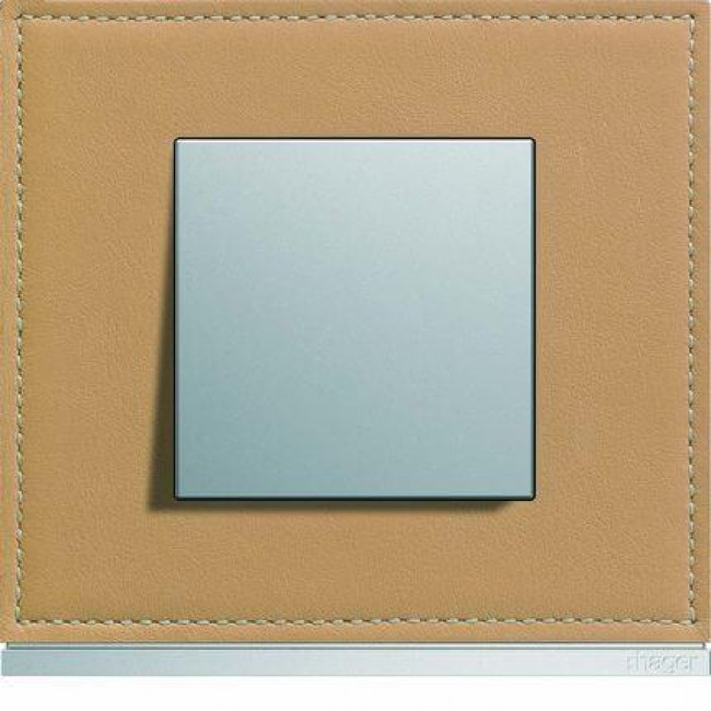 Κάλυμμα Κενής Θέσης 2 Στοιχείων Αλουμίνιο WXF689T HAGER