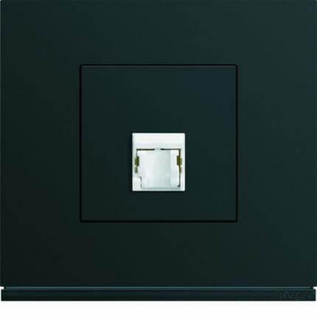 Πλαίσιο 4 Στοιχείων Σε 2 Θέσεις Κάθετο Μαύρο Gallery WXP0242 HAGER