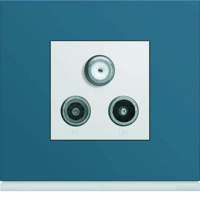 Πλαίσιο 2 Στοιχείων Μπλε Gallery WXP0702 HAGER