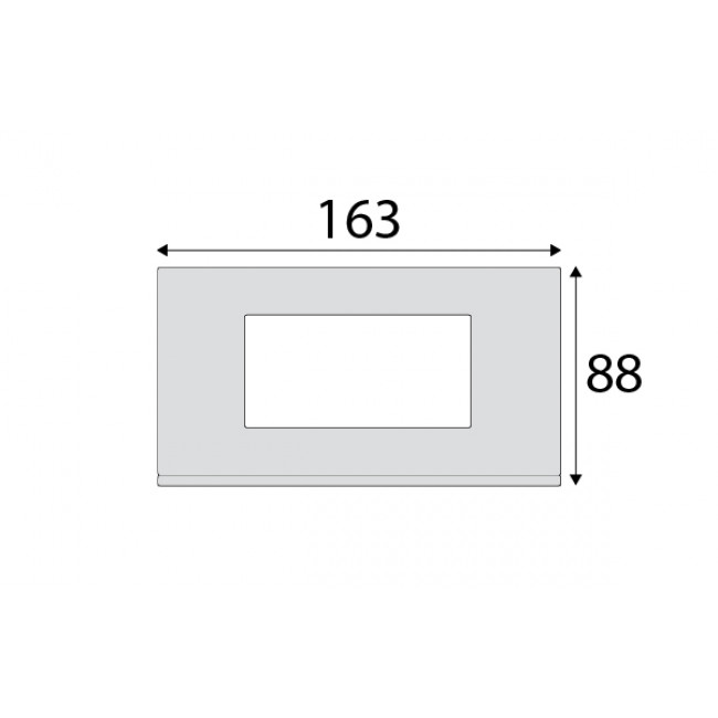 Πλαίσιο 4 Στοιχείων Μπρονζέ Gallery WXP2204 HAGER