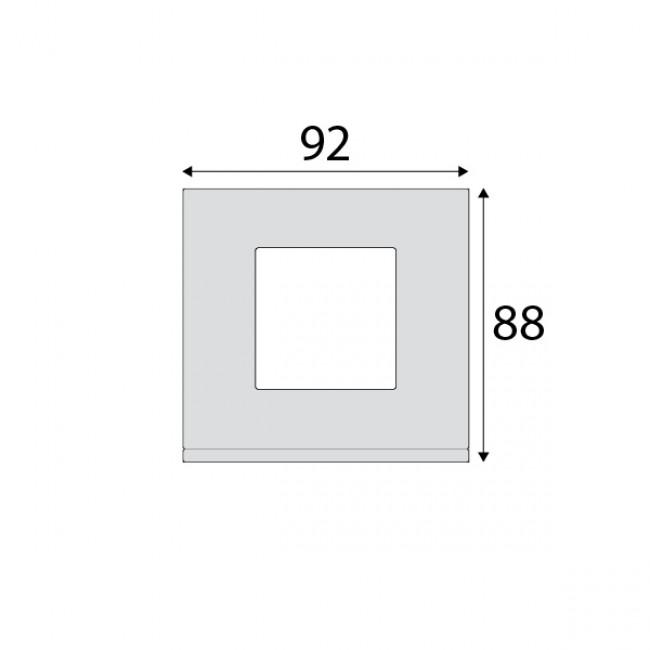 Πλαίσιο 2 Στοιχείων Ατσάλι Gallery WXP4202 HAGER