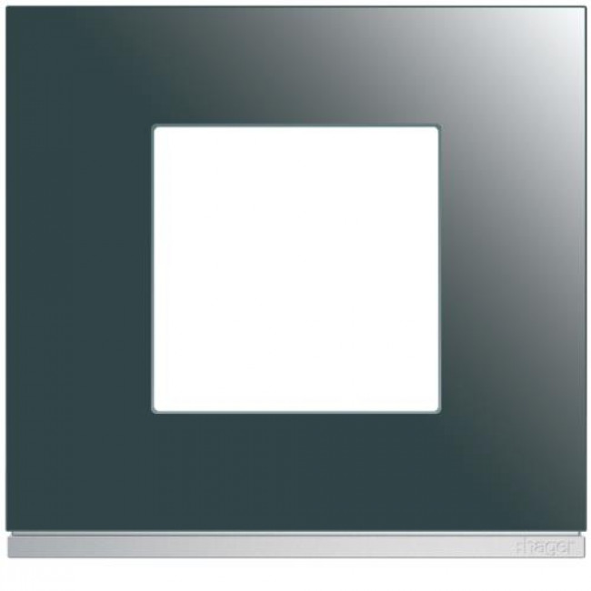 Πλαίσιο 2 Στοιχείων Γκρι Gallery WXP5002 HAGER